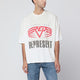 Represent Reversible Living Legacy Tour T-Shirt In Écru