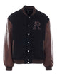 Represent Jet Black Varsity Bomber