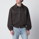 Represent Roscoe Bomber Jacket In Whisky-Colored Canvas