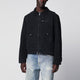 Represent Longsleeve Zipup Cotton Jacket In Black