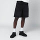 Represent Black Denim Bermuda Shorts
