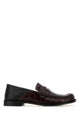 Loewe Two-Tone Leather Campo Loafers