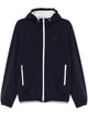 Brunello Cucinelli Membranated Nylon Jacket With Logo And Hood