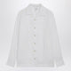 Brunello Cucinelli White Linen East Fit Shirt