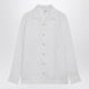 Brunello Cucinelli White Linen East Fit Shirt