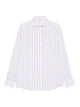 Brunello Cucinelli Stripe Linen Easy Fit Shirt