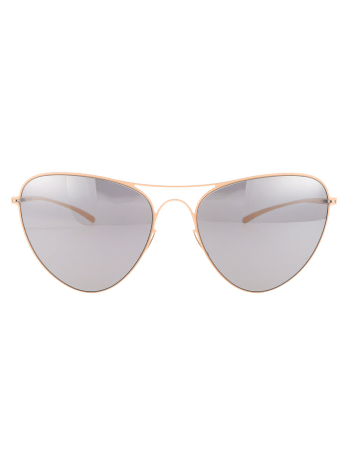 Mykita Metallic Nude Sunglasses