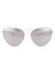 Mykita Metallic Nude Sunglasses