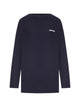 Miu Miu Logo-Patch Ribbed-Knit Sweater