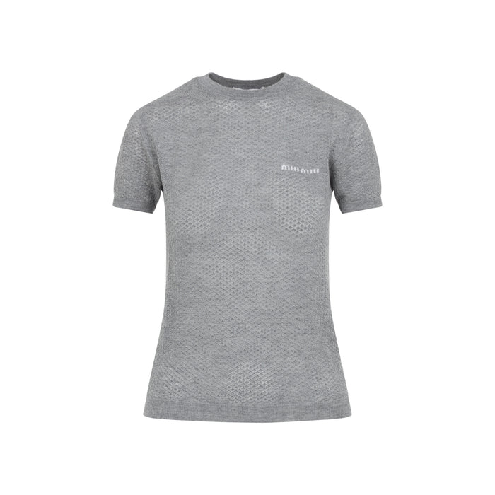 Miu Miu Cashmere T-Shirt