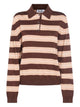 Miu Miu Striped Polo Shirt
