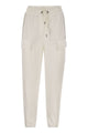 Brunello Cucinelli Smooth Cotton Fleece Cargo Pants With Monile