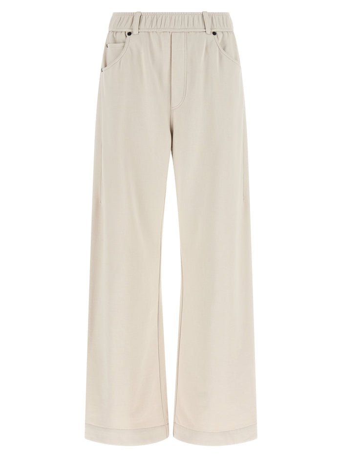Brunello Cucinelli Smooth Sweatshirt Joggers