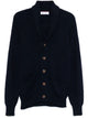 Brunello Cucinelli Navy Blue Cotton Cardigan