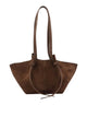 Yuzefi Suede Mochi Shoulder Bag