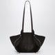Yuzefi Mochi Bag In Ganache Suede Leather