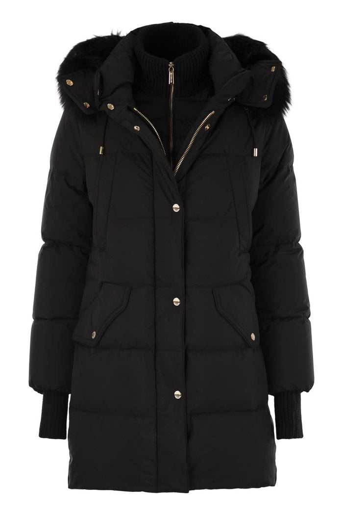 Moorer Talassa-Stp - Long Down Jacket With Hood