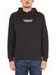 Barbour Logo Print Drawstring Hoodie
