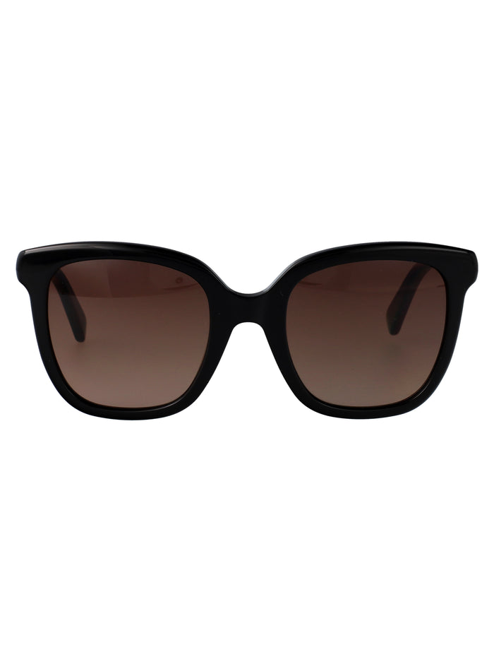 Moschino Couture Black Acetate Sunglasses