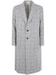 Thom Browne Unconstructed Elongated Coat Check Hunting Tweed