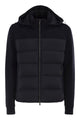 Moorer Allori-Lsm - Hybrid Wool And Cashmere Bomber Jacket With Padded Panels