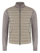 Herno Zip-Up Padded-Panel Cardigan