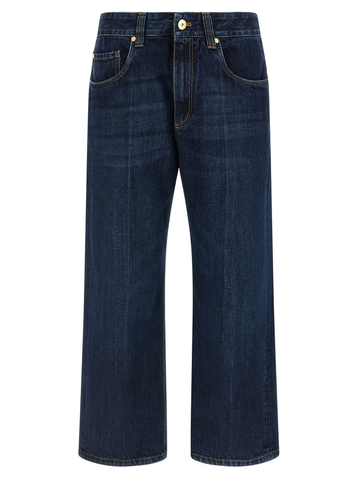 Brunello Cucinelli Cropped Jeans