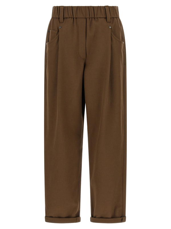 Brunello Cucinelli 'Baggy Pull-On' Pants
