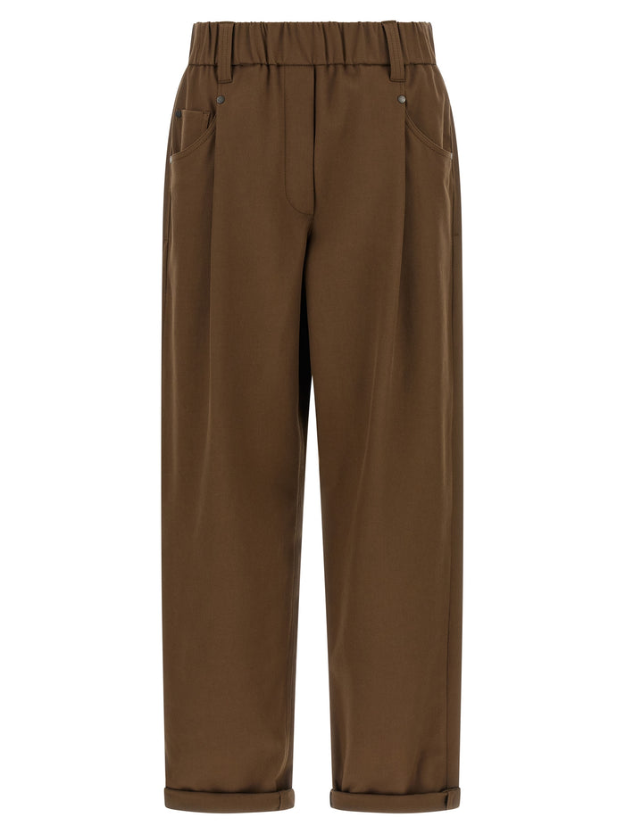 Brunello Cucinelli 'Baggy Pull-On' Pants