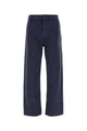 Miu Miu Navy Blue Gabardine Pant