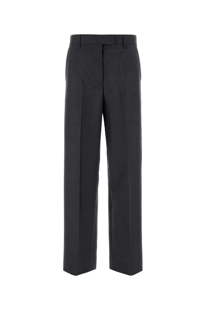 Miu Miu Charcoal Mohair Blend Pant