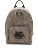 Etro Backpack Arnica Jacquard Beige