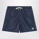 Miu Miu Tec Fabric Windproof Bermuda Shorts In Blue