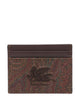 Etro Portacarte Con Stampa Paisley