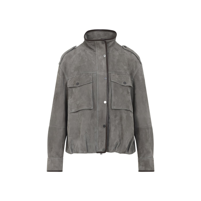 Brunello Cucinelli Suede Jacket