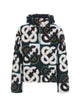 Casablanca Monogram-Pattern Fleece Jacket