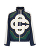 Casablanca Zip-Fastening Logo-Detail Jacket