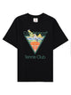 Casablanca Made In Portugal Black T-Shirts.