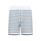 Casablanca Multicolor Tuck Stitch Short