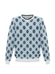 Casablanca Monogram-Pattern Wool Sweater