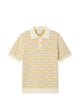 Casablanca Logo-Print Wool Polo Shirt