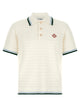 Casablanca Bouclé Polo Shirt