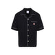 Casablanca Black Towelling Monogram Shirt