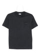 Brunello Cucinelli Antracite Cotton T-Shirt