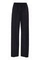 Brunello Cucinelli Tropical Luxury Wool Loose Trousers