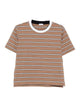 Brunello Cucinelli Brown Cotton T-Shirt