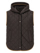 Brunello Cucinelli Lightweight Opaque Nylon Quilted Gilet With Thermore® Padding And Hood