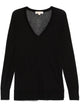 Michael Michael Kors Black Silk Sweater