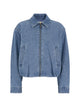 Michael Kors Denim Blue Cotton Jacket