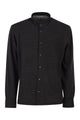 Brunello Cucinelli Linen And Cotton Shirt With Band Collar